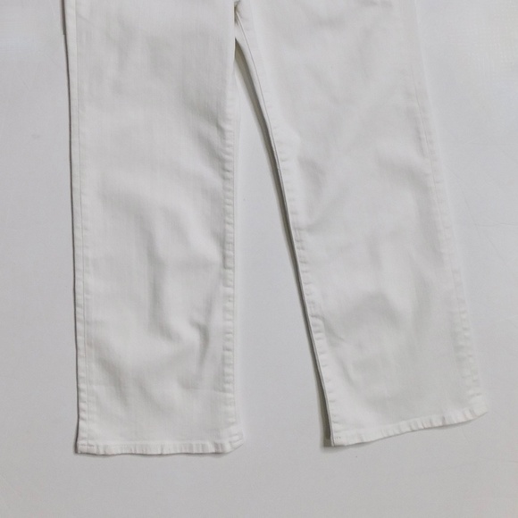 NWT!! J. CREW Petite High-Rise Kickout Jeans Solid White Size 26P 26 Petite - Picture 5 of 16